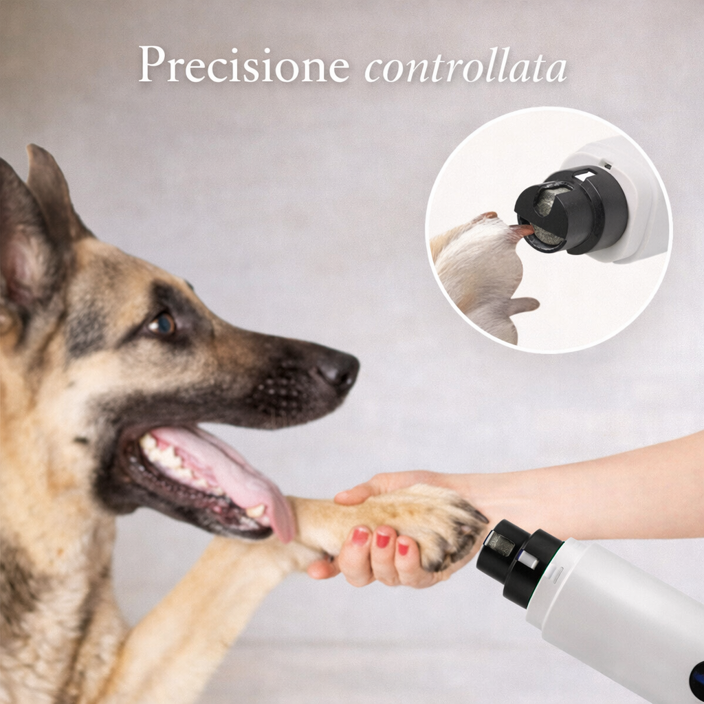 QUIETO™ - Levigatore unghie silenzioso per cani e gatti