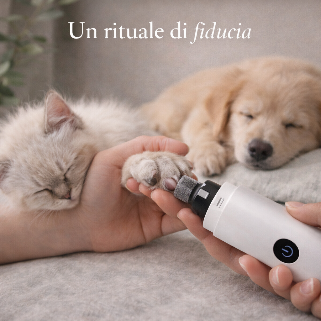 QUIETO™ - Levigatore unghie silenzioso per cani e gatti