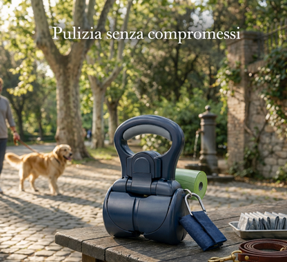 PRONTO™ - Raccoglitore igienico compatto per passeggiate consapevoli